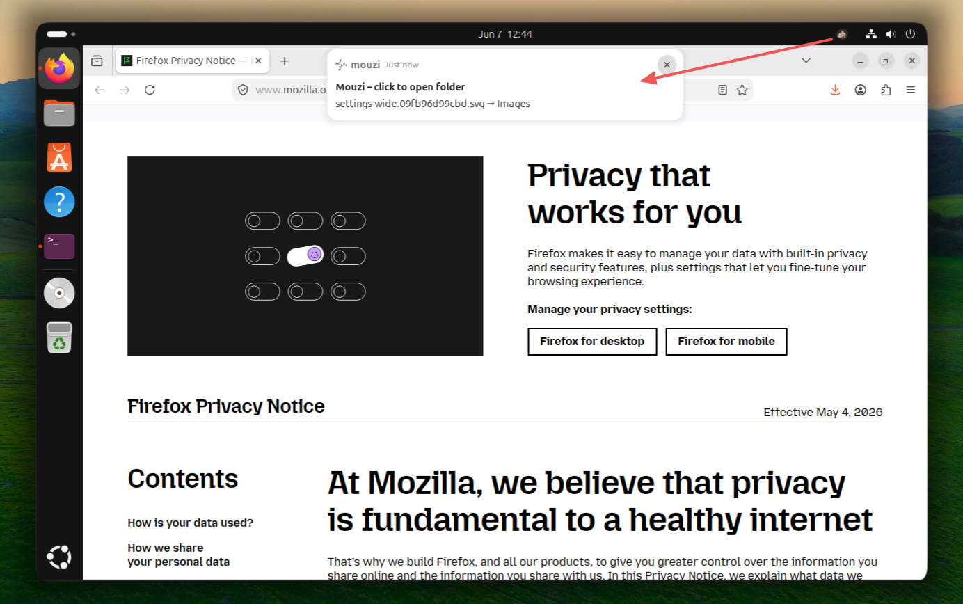 Mouzi screenshot 3